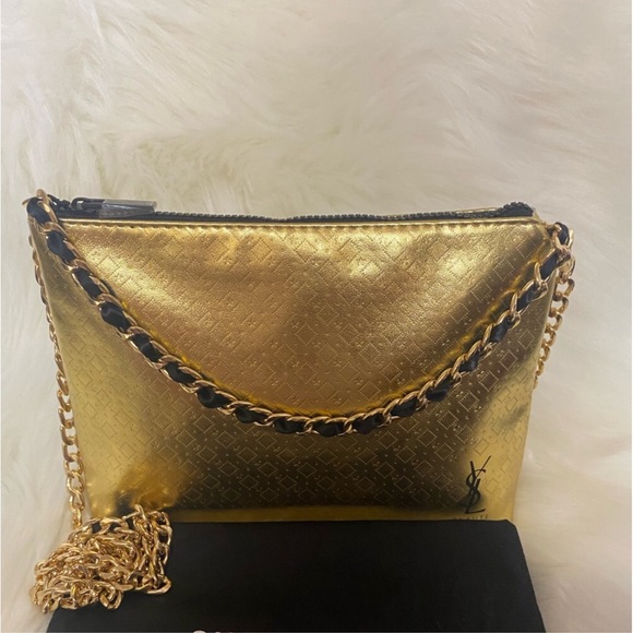 Authentic YSL clutch / crossbody with dust bag Set New without tags 🎁 - Picture 2 of 16